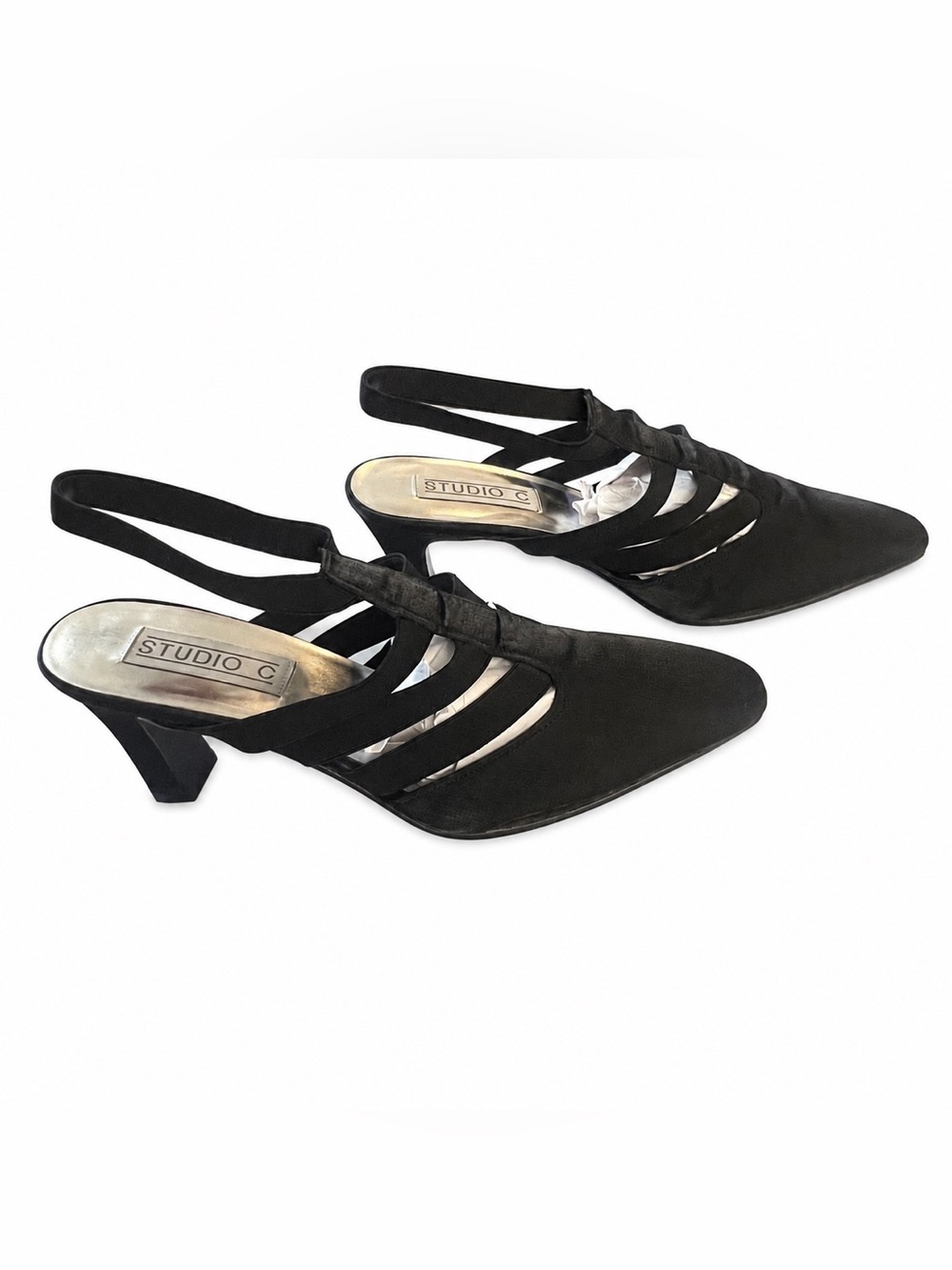 Vintage 90’s Strappy Slingback Mules